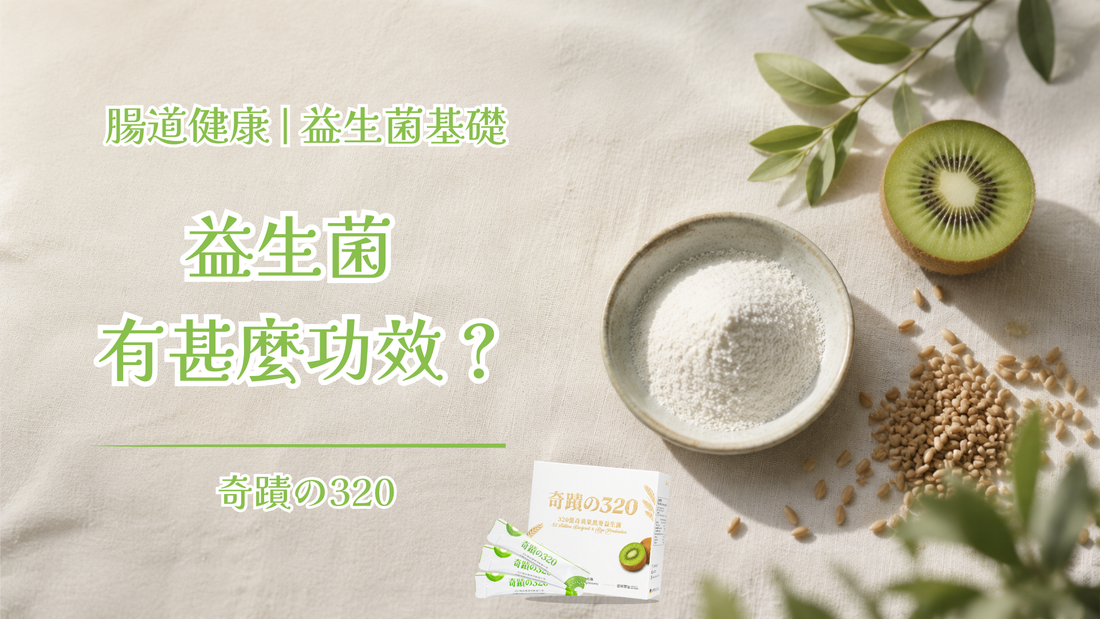 益生菌有甚麼功效？好處、原理與挑選重點一次看清